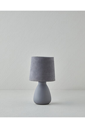 Alisya Abajur 13 cm Gri