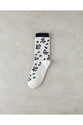 Marta Kadın Soket Çorap Ekru