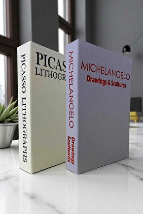2’li Kumaş Kaplı Kitap Görünümlü Dekoratif Kutu | Hediye & Takı Kutusu