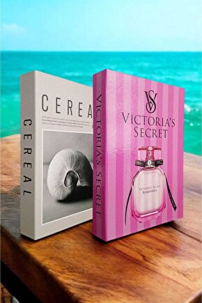 Dekoratif Kitap Görünümlü Kutu 2li Set Decorative Book Looking Box