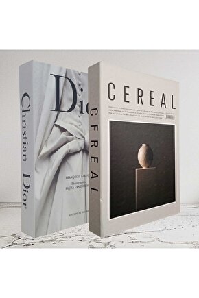 Dekoratif Kitap Görünümlü İçi Açılabilir Kutu 2 Adet