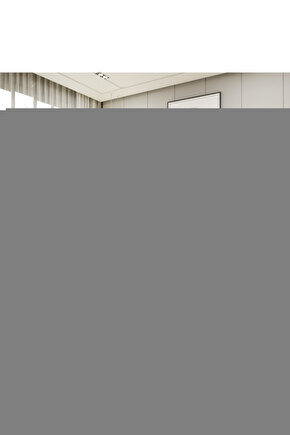 Unisex Bisiklet Yaka Baskılı Oversize T-Shirt - Beyaz