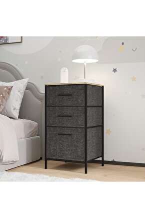 Çocuk 3 Çekmeceli Orta Boy Komodin Sehpa