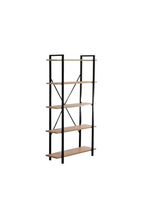 Metal Kitaplık Raf 5 Raflı Kütüphane 1089