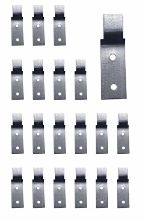 6kg Ve 12 Kg Yangın Tüpü Metal Tüp Askısı 20li Set