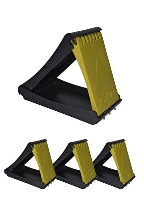 Çivili Ve Katlanır Araç Kaydırmaz Takoz Oto Sabitleme Aksesuarı 4 Adet