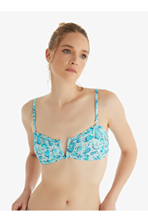 Kadın Bikini Üstü 10717 - Mavi