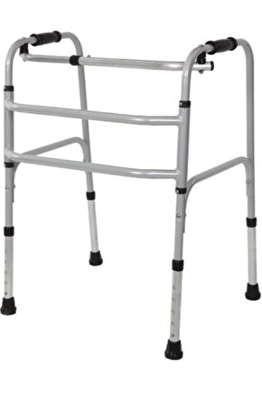 Yerli Walker Wolker Yürüteç Hareketli Katlanabilir Walker - Demir Profil - Hareketli Walker