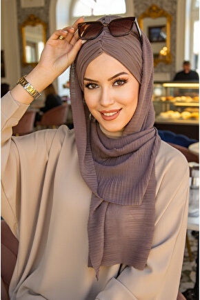 Vizon Kelebek Bone Şal