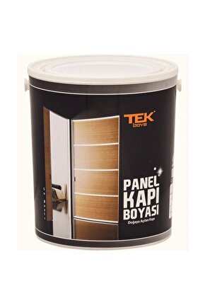 Tek Panel Kapı Boyası Su Bazlı Beyaz 11