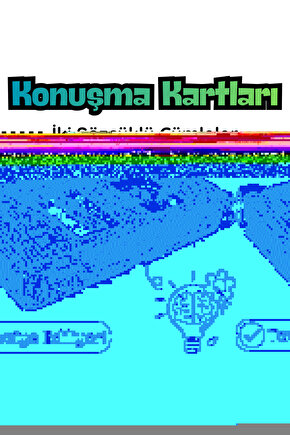 Orijinal Konuşma Kartları - İki Sözcüklü Cümleler - Çocuklar için Konuşma Etkinliği Kartları