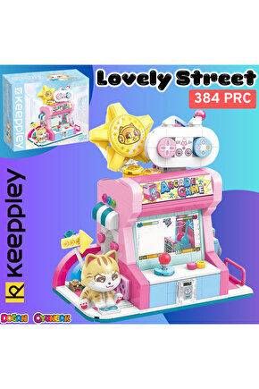 Mikro Blok Kedi Oyun Evi Dükkanı 384 Parça - Lego Setleri - Keeppley Mini Lego - Keeppley Lego - Mik