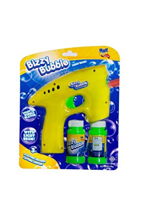 Pilli Büyük Köpük Tabancası - Baloncuk Tabancası - Köpüklü Silah - Baloncuk Oyunu