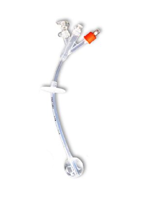 Gastrostomi Tüpü %100 Silikon Tüp No:16 Turuncu