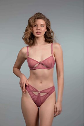 Cecily Tül Sütyen Takım