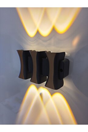 SEKİZGEN LED ÇİFT YÖNLÜ NAZAR APLİK GÜNIŞIĞI