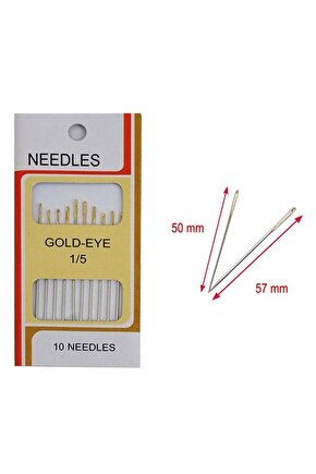 El Dikiş İğnesi  GOLD-EYE 15