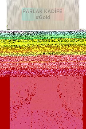 Parlak Kadife Kumaş Standart Sandalye Kılıfı GOLD RENK (4 ADET)
