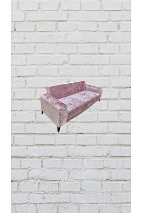 2Li Parlak Kadife Giydirme Koltuk Örtüsü (PUDRA)