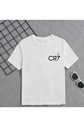 Erkek Çocuk Baskılı T-Shirt - Beyaz