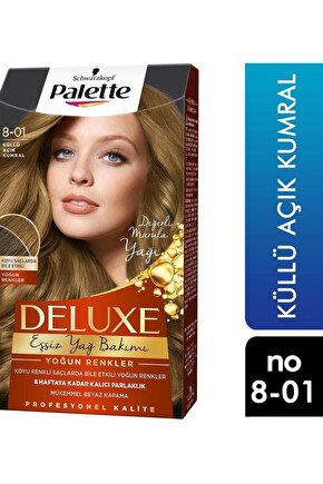 Marka: Deluxe Eşsiz Yağ Bakımı Saç Boyası Küllü Açık Kumral 8-01 6281031271049 Kategori: Sa