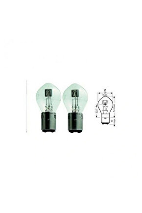 Motosiklet Narva S2 12V 3535W Bosch Tipi Ampul