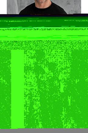 Unisex Bisiklet Yaka Baskılı Oversize T-Shirt - Siyah