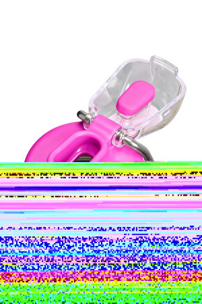 Unisex Bisiklet Yaka Baskılı Oversize T-Shirt - Beyaz