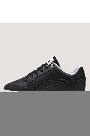 Unisex Bisiklet Yaka Baskılı Oversize T-Shirt - Siyah