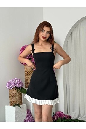 Steel Fiyonk Detay Elbise