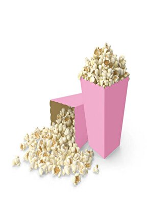 Mini Party Store Mısır Kutusu Pembe 8 Li