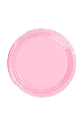 Yuvarlak Plastik Tabak 25li