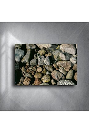Rustik Nehir Taşı Duvar Sanatı