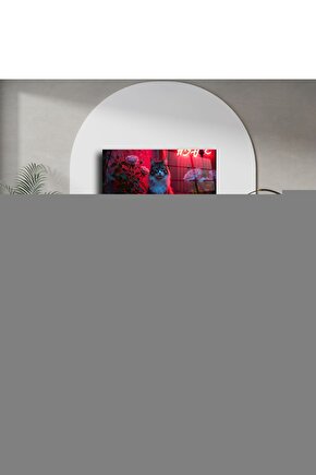 Baskılı Oversize Bisiklet Yaka T-shirt - Beyaz