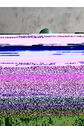 Unisex Bisiklet Yaka Baskılı Oversize Thirt  Beyaz