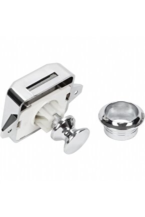 Karavan Kapı Dolap Çekmece Mobilya Yat Gemi Tekne Kilidi Krom