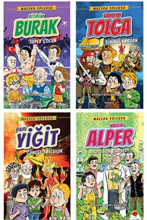 Macera Yolcusu Set 4 Kitap