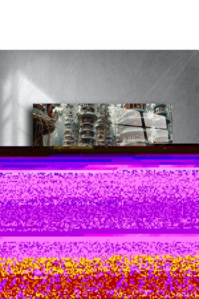 Cam Duvar Sanatı Doğa Temalı Panel