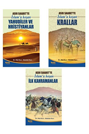 Asrı Saadette Islama Koşanlar Serisi - Yahudiler Ve Hristiyanlar-krallar-ilk Kahramanlar 3lü Set