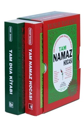Tam Namaz & Tam Dua Kitabı 2 Kitap Set Kutulu (KARTON KAPAK)yusuf Tavaslı