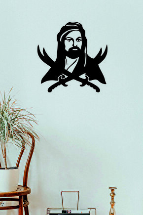 Hz. Ali Zülfikar Lazer Kesim Ahşap Duvar Dekoru 50*50