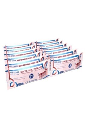 BARİYER KREMLİ PERİNE TEMİZLEME PEDİ 50li 12 ADET