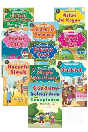 Çocuklar Için Hikayelerle Değerler Eğitimi (10 KİTAP TAKIM)