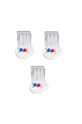 Rabır - Triflo Solunum Ve Nefes Egzersiz Cihazı - 3 Adet