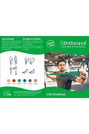 Egzersiz Bandi 1,5 M Direnç Bandi