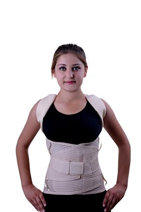 Misinalı Dorsolomber Korse Bedensiz, Rahat ve Destekleyici Tasarım