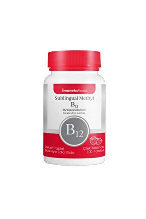 Sublingual Methyl B12 Dil Altı 100 Tablet