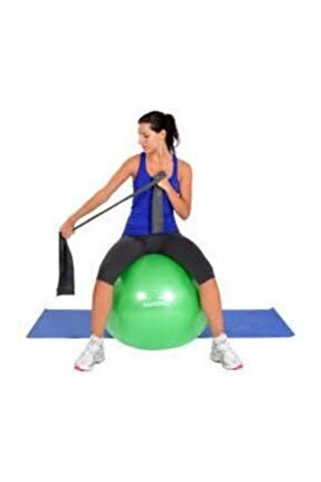 Egzersiz Lastiği 1,5 Metre SiyahMsd Band Dirençli