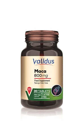 Maca 800 Mg 30 Tablets