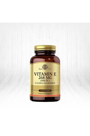 Vitamin E 400 IU 50 Softgel